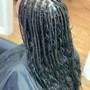 Quick Weave with leave out