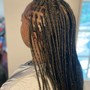 Quick Weave with leave out