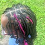 Small Knotless Braids