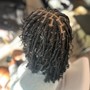 Men’s medium individual braids/twist