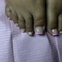 Pedicure - French