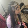 2 layer Fulani Braids