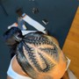 Zebra braids