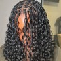 Bob French curl Braids