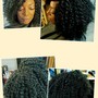 Natural Hair Loc Reattached