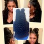 Natural Hair Loc Reattached