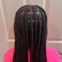 Kid's large knotless Braids