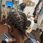 Braids/takeout/takedown/braid same day