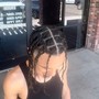 Medium Box Braids