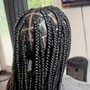 Knotless Braids ( Small or Medium and Short or Bob)