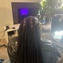 Loc wash retwist and Style