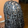 Large Knotless Braids