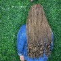 S Knotless Braids