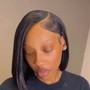 Human Lace Wig Install