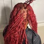 Invisible locs (Bob length )