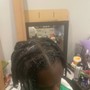 Two strand twist for locs