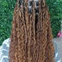 Boho Knotless Feed Ins Braids