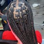 Medium Fulani braids