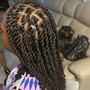 Braided Heart Cornrow Stitch Braids