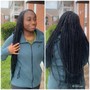 Small Knotless Braids