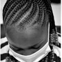 Kid's knotless braids