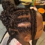 Kid's Braids and beads