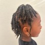 Two strand twist on natural hair