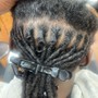 Loc retwist and style