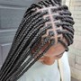 Knotless braids