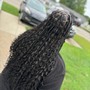 Large Knotless Braids (Waist)