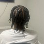 Invisible loc two strand twist