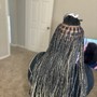 Jumbo knotless braids