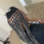 Jumbo knotless braids