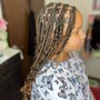 Kid's knotless braids large