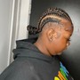 Ear length retwist (no style)