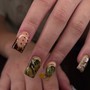 Hand Drawn Nail Art