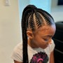 6-8 Stitch braids ( 11 & under)