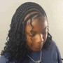 Small french curl Braids