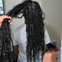 Boho knotless Braids