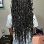 Boho knotless Braids