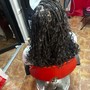 Bob knotless braids