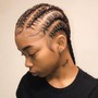 Men twist/ box braids (12 or more)