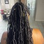 Wig install over locs