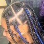 Large knotless Braids