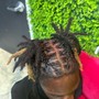 Locs retwist and style