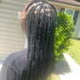 Medium scalp braids