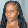 Medium knotless Braids (Hair Incl)