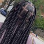 Fulani Braids w quick weave