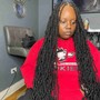 Medium soft locs