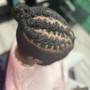 Kid's Knotless Braids ( 13 & Under)